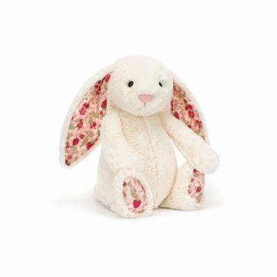 Jellycat Blossom Cream 'Berry' Konijnen | VM8014279